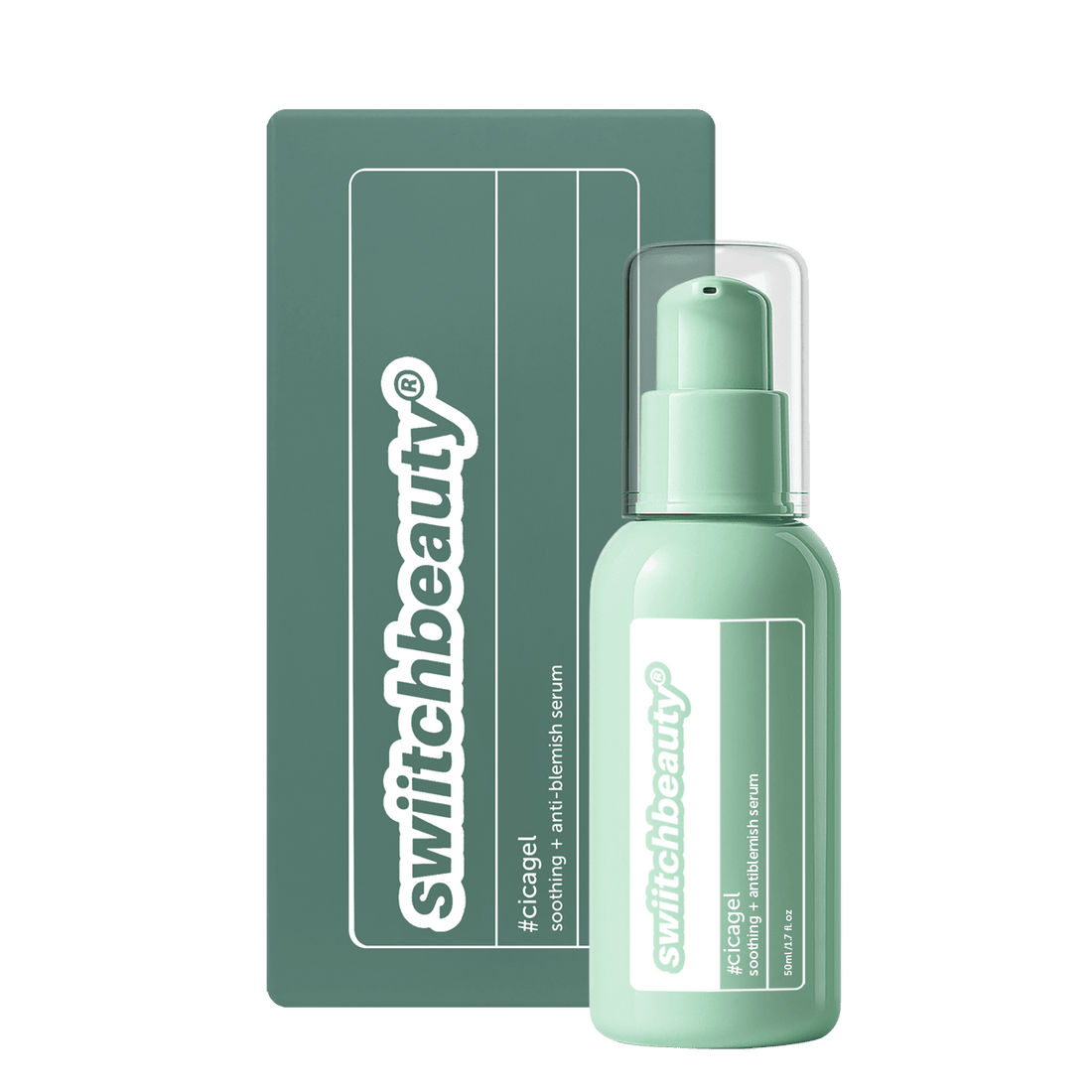 SWIITCHBEAUTY CicaGel - soothing + anti blemish serum