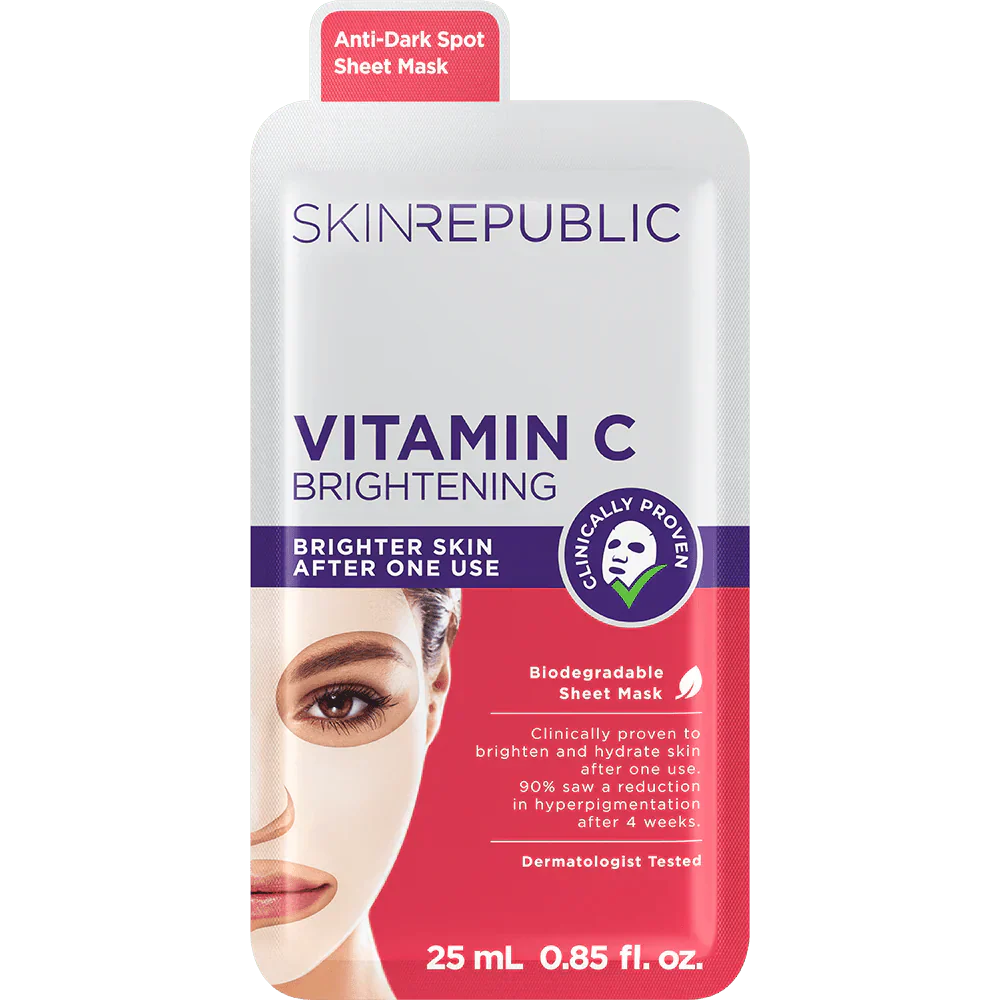 SKIN REPUBLIC Vitamin C Brightening Face Mask Sheet